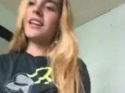 Blonde Perfect Body Selfie